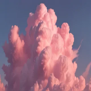 pink cloud aesthetic