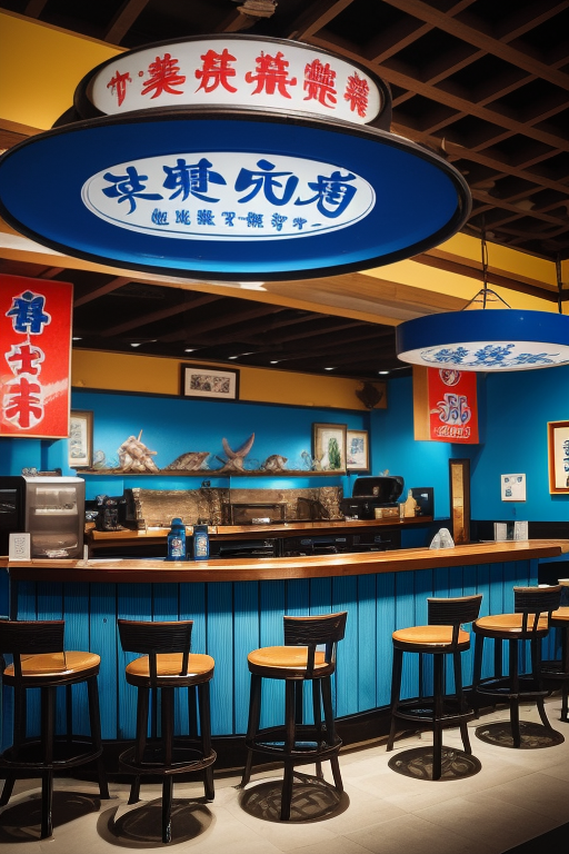 all blue seafood and ramen house