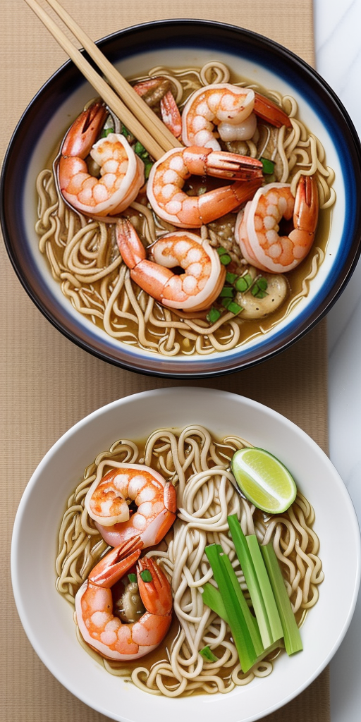 shrimp and ramen noodle recipe