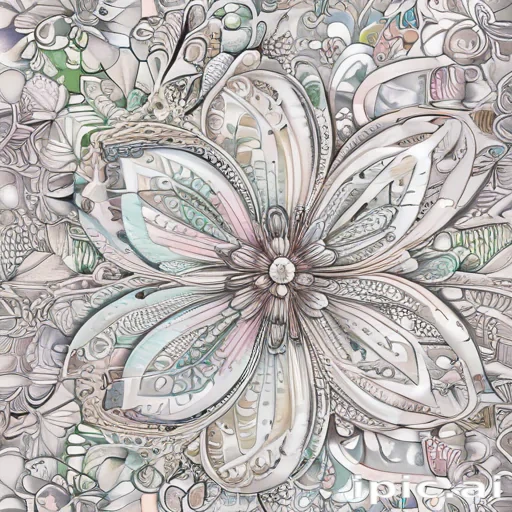 flower doodle art