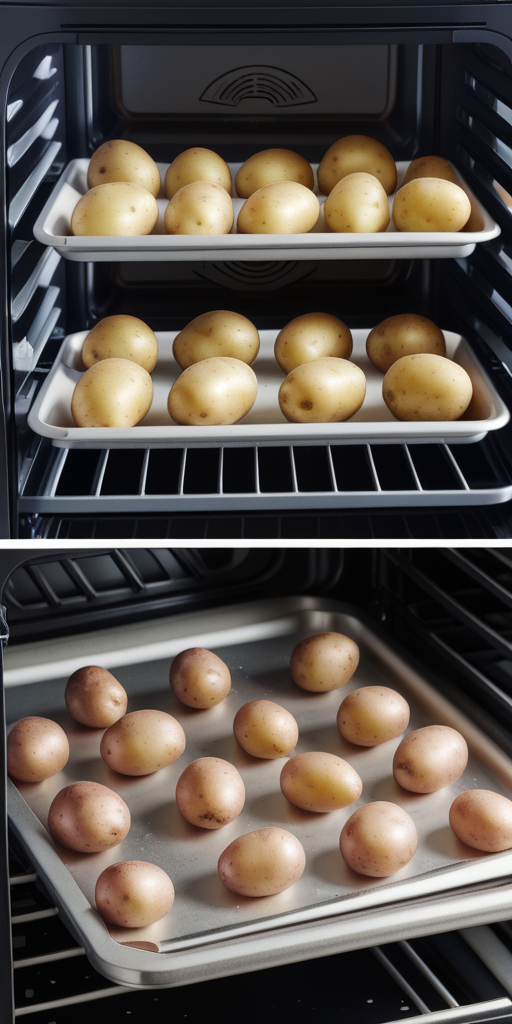 baking potatoes in convection oven