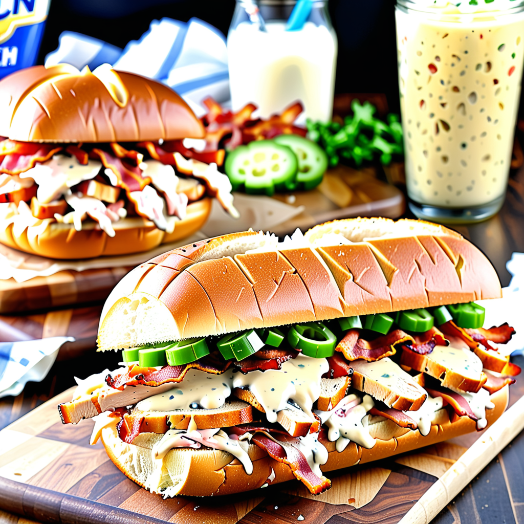chicken bacon ranch sandwich recipe
