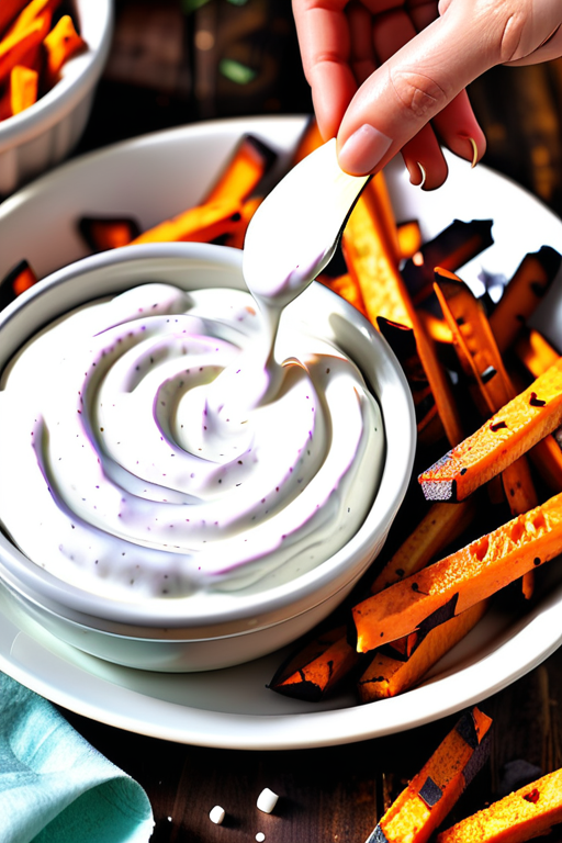 marshmallow dip for sweet potato fries