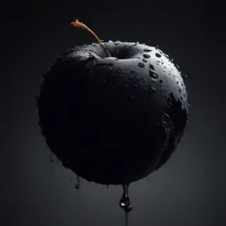 black ios wallpaper