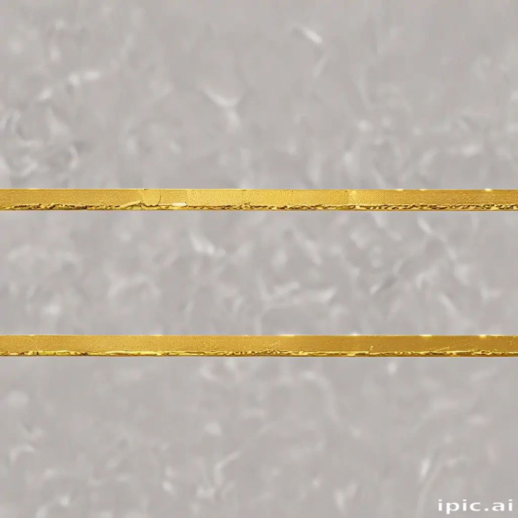 gold line png