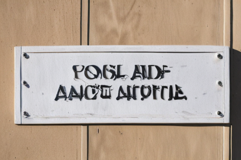 Avoid Base Sign avoid