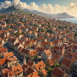 town background