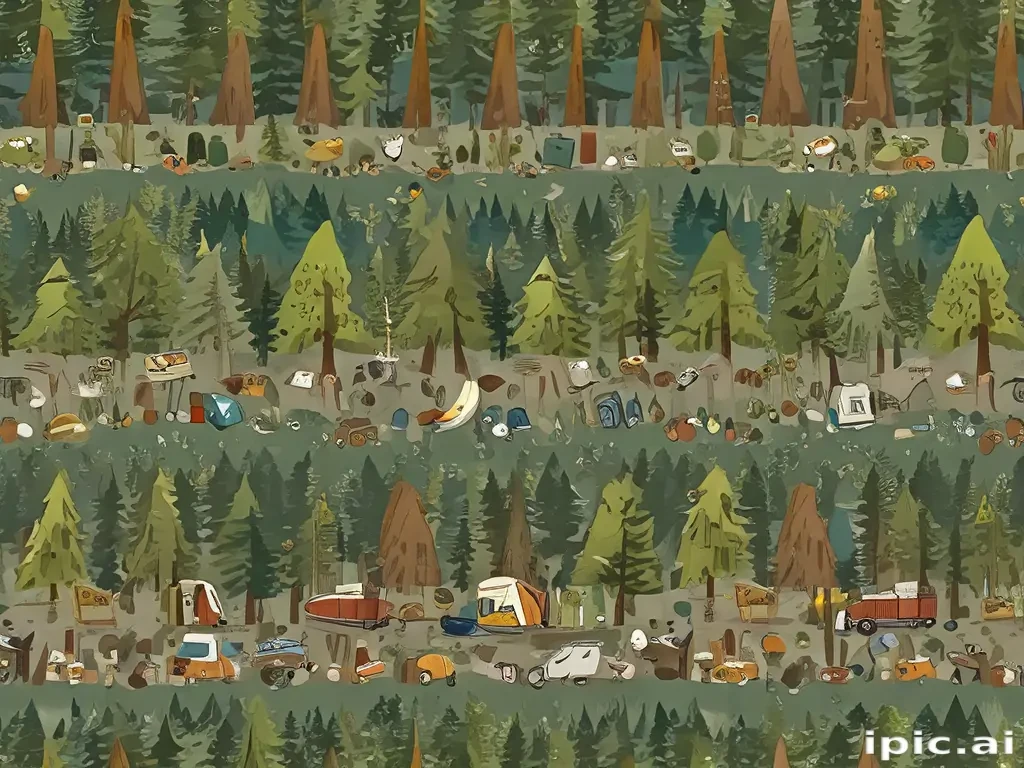 camping background