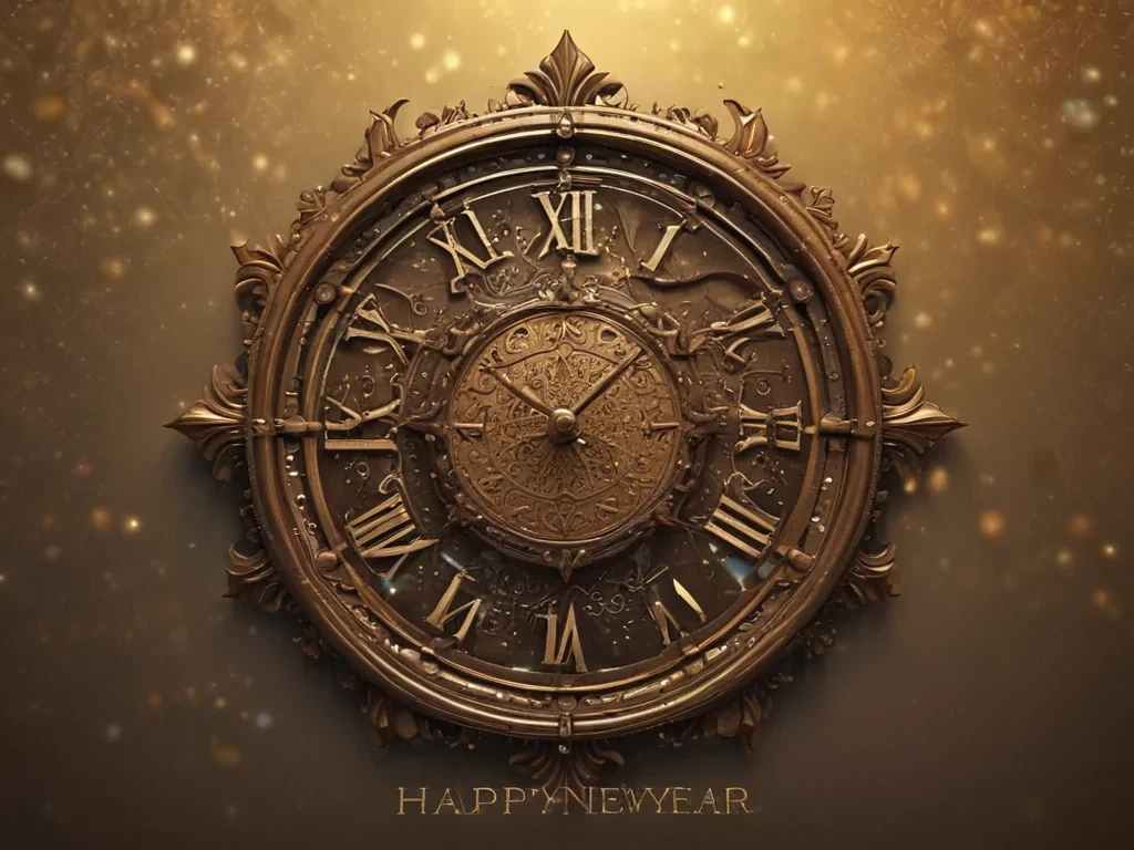 happy new year desktop background