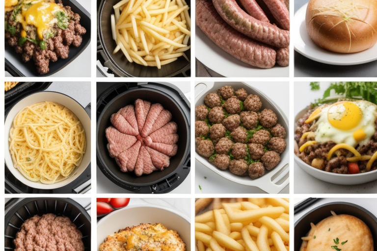 ground beef air fryer recipes