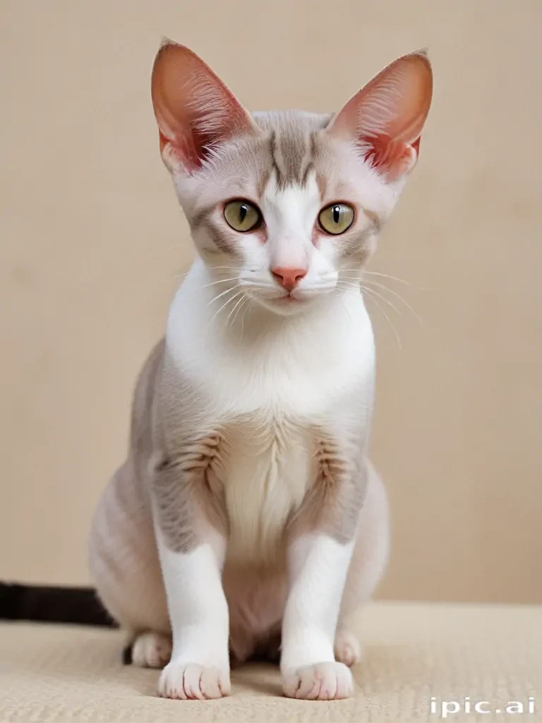 oriental bicolor cat breed