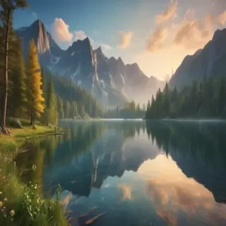 lake background