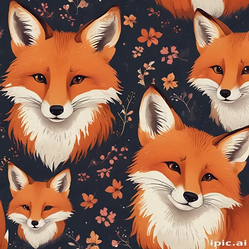 cute fox backgrounds