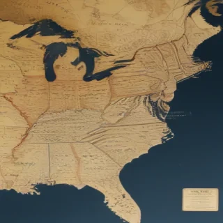 map of the united states of america