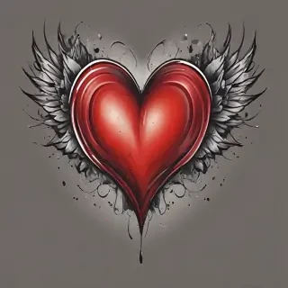 heart tattoo png