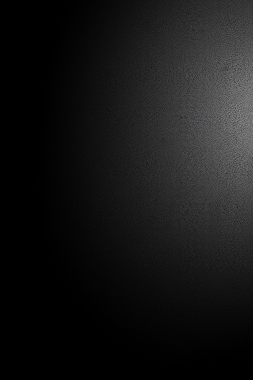 create a high-resolution abstract texture image with a gradient from dark gray to black, using a DSLR camera with a 50mm lens, aperture set to f/1.8, ISO 100, and a shutter speed of 1/60 seconds for optimal clarity and detail
