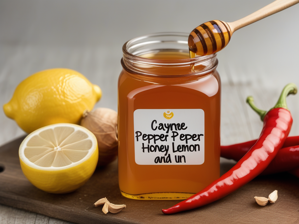cayenne pepper honey and lemon