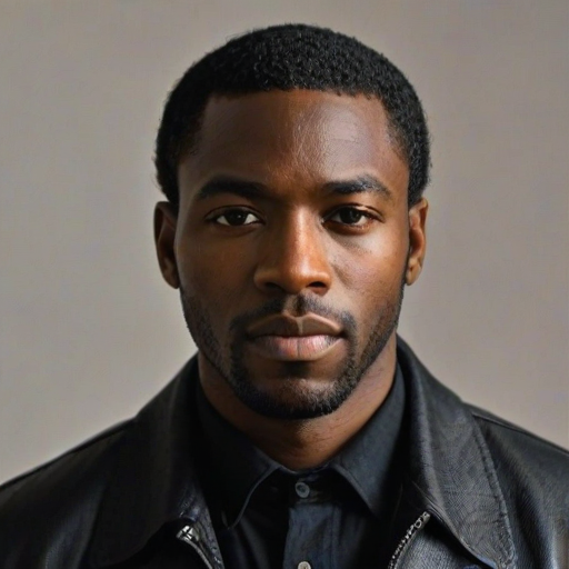 black man