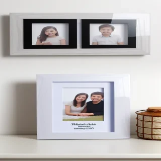 transparent photo frame