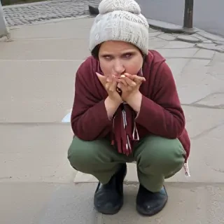 begging