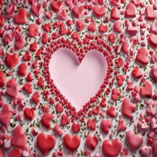 cute heart wallpaper