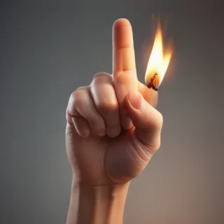 pointing finger png