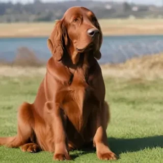 irish setter dog breed