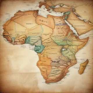 map of africa