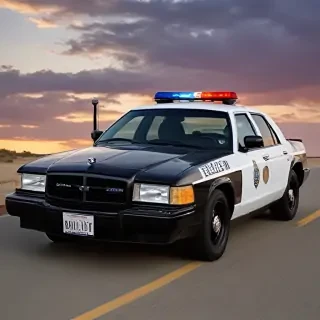 police car wallpaper