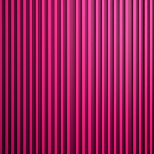 Create an image of vertical stripes with alternating colors of deep pink and black, using a DSLR camera, aperture f/8, ISO 200, 35mm focal length, in landscape orientation, with a soft focus to enhance depth and texture.
