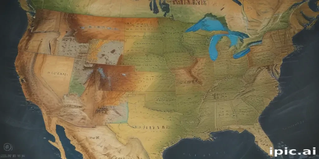 mapa usa