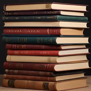 book stack png