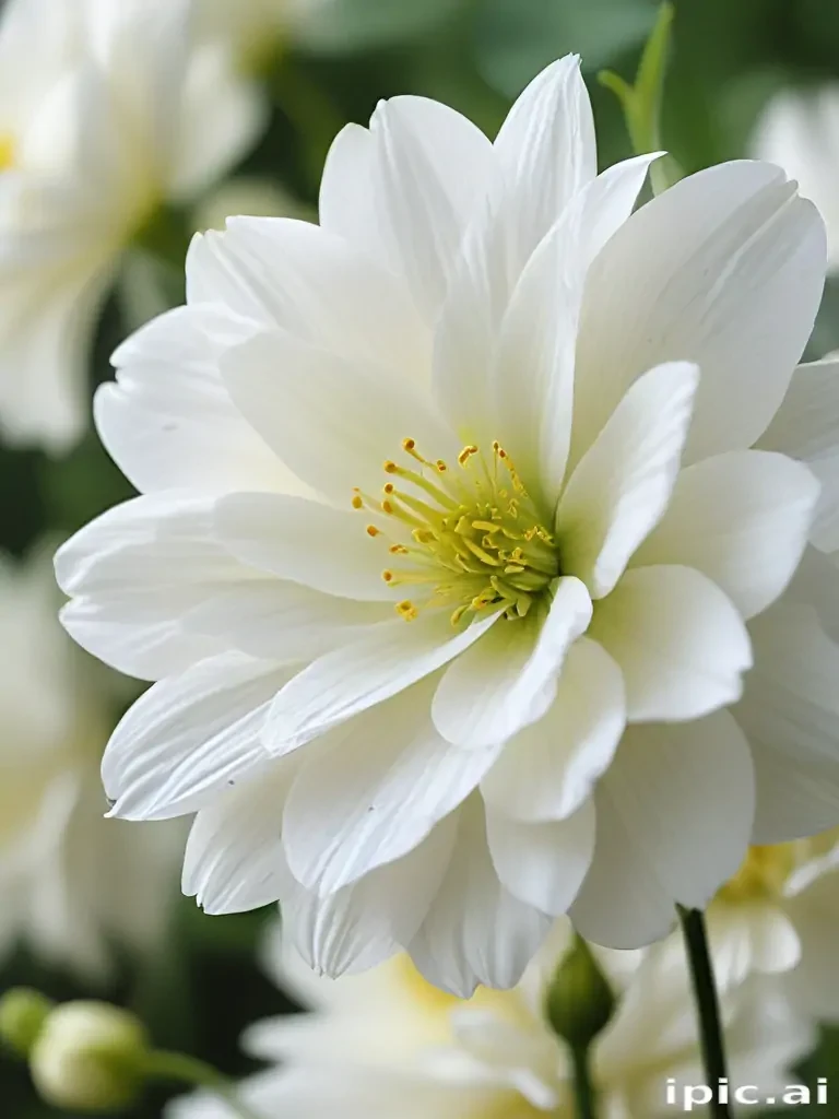 white flower wallpaper