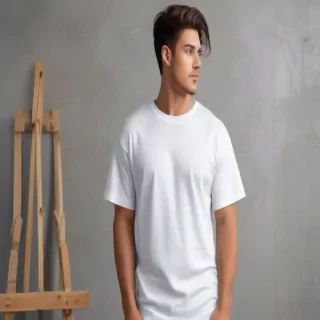 oversized t shirt mockup