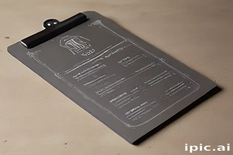 menu mock up