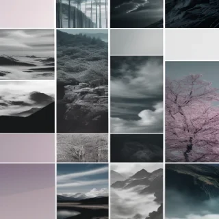 aesthetic collage wallpaper
