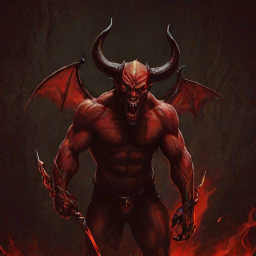 wallpaper of the devil