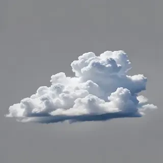 clouds no background