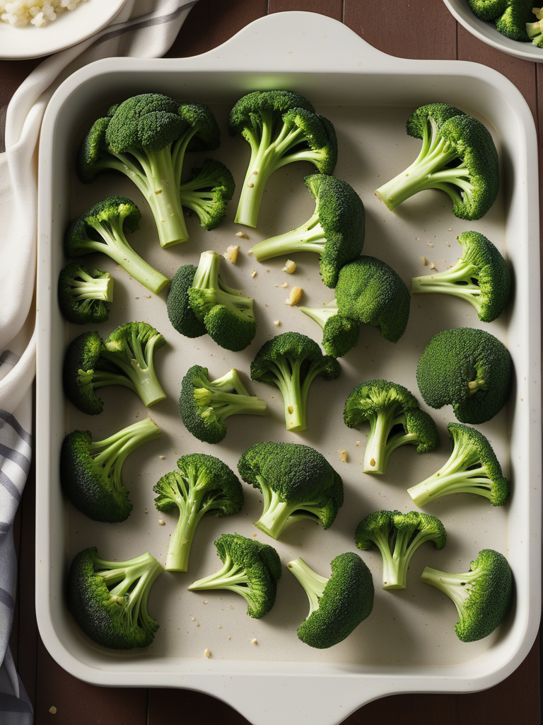 how to cook frozen broccoli in the oven