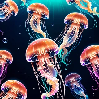 aesthetic jellyfish wallpaper