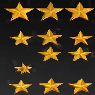golden star png