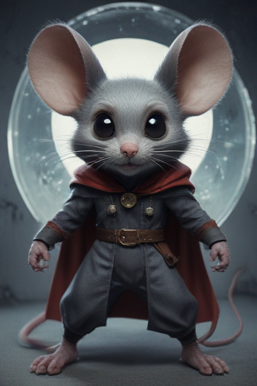 evil mouse on a mission to destroy the multiverse