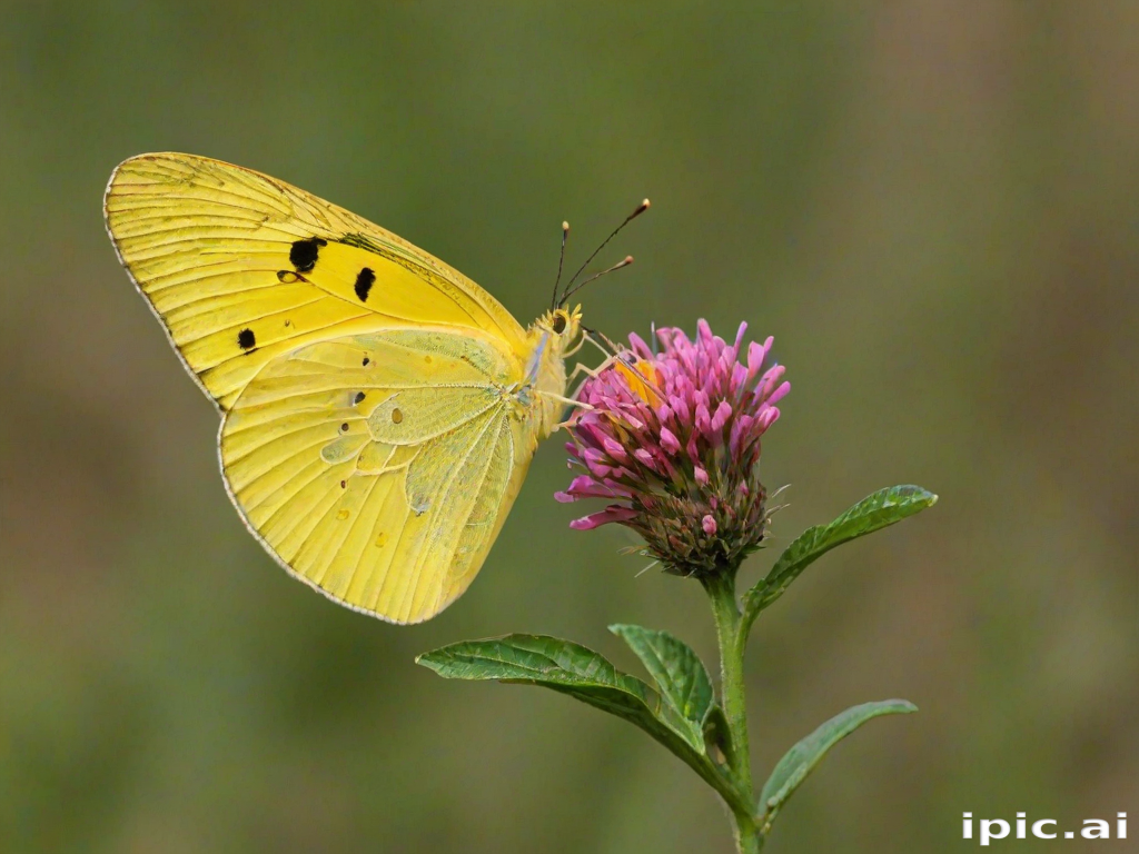 yellow butterfly