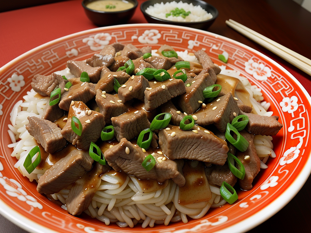 chinese beef with garlic sauce