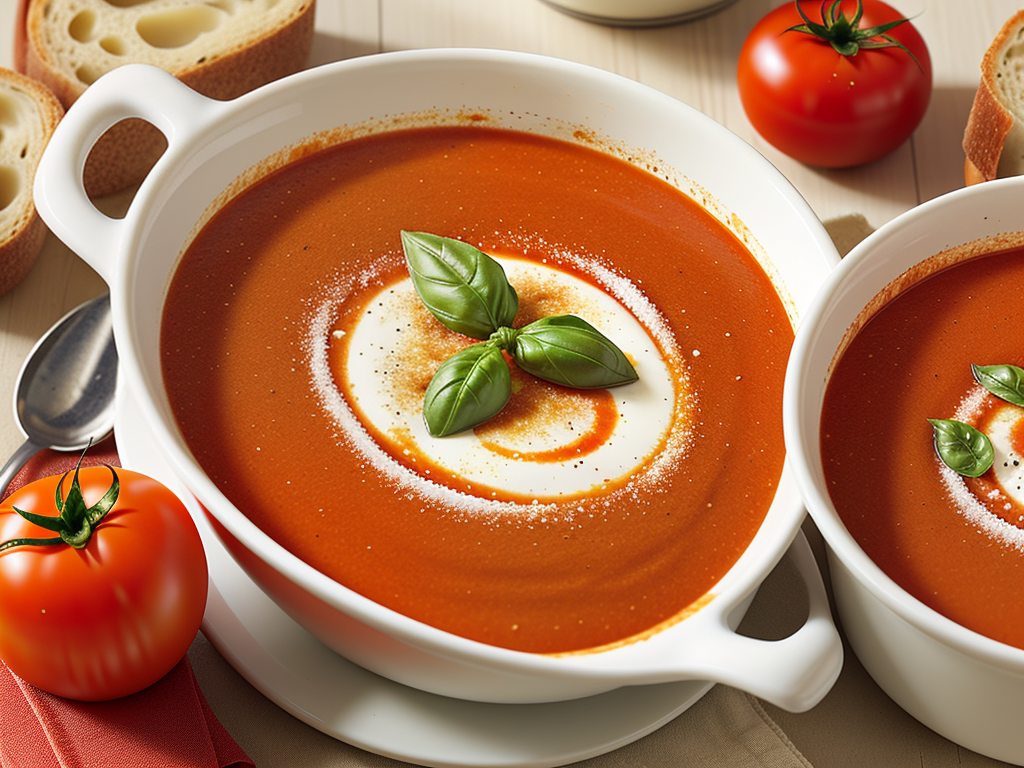 recipe la madeleine tomato basil soup