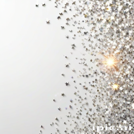 sparkles white background