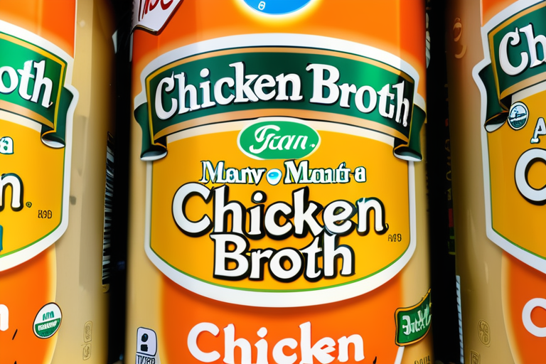 how many cups are in a can of chicken broth