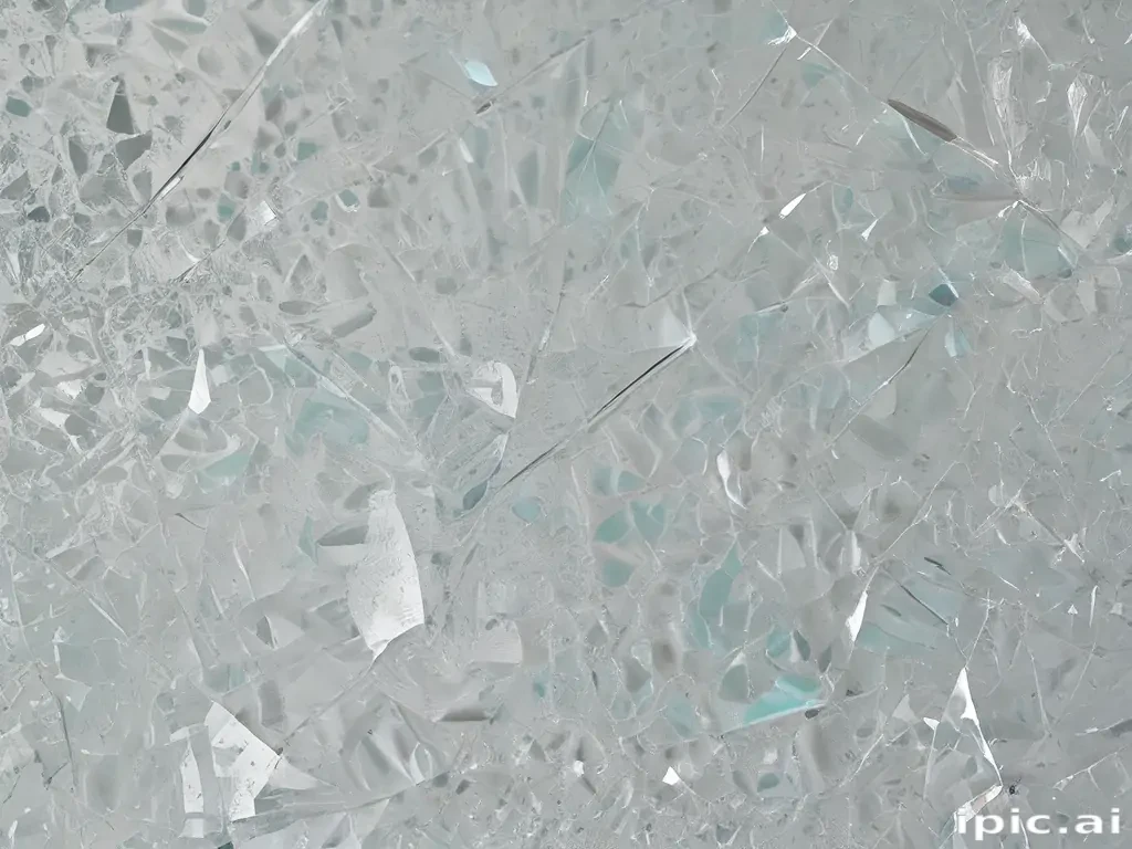 broken glass overlay