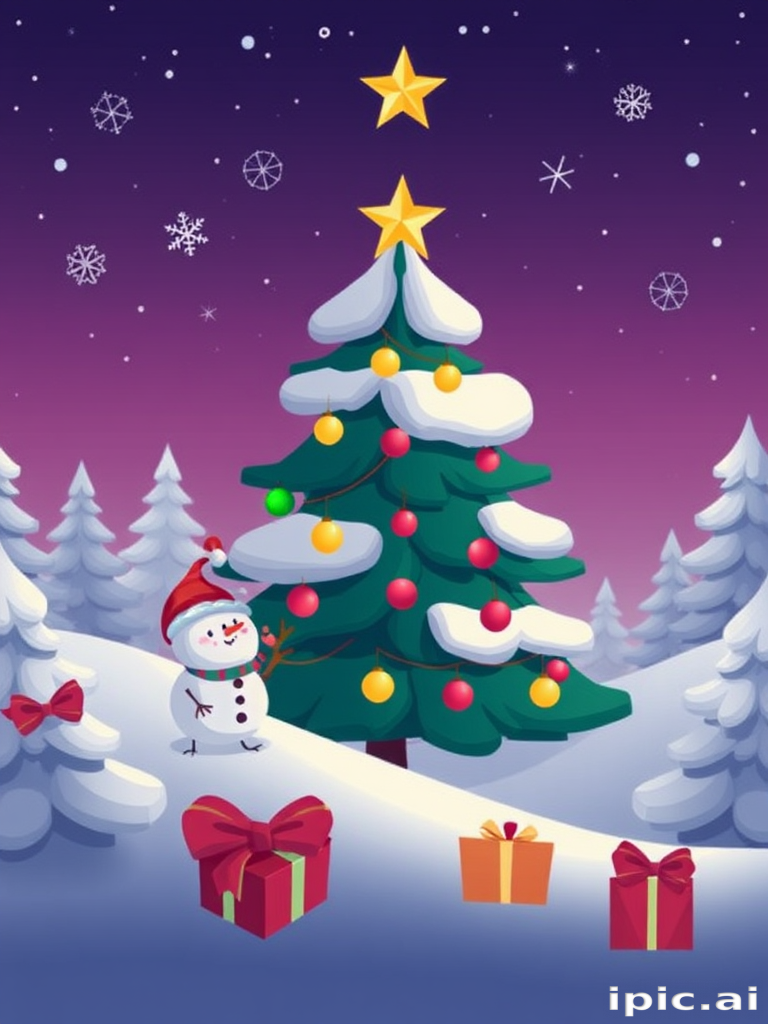 cartoon christmas backgrounds