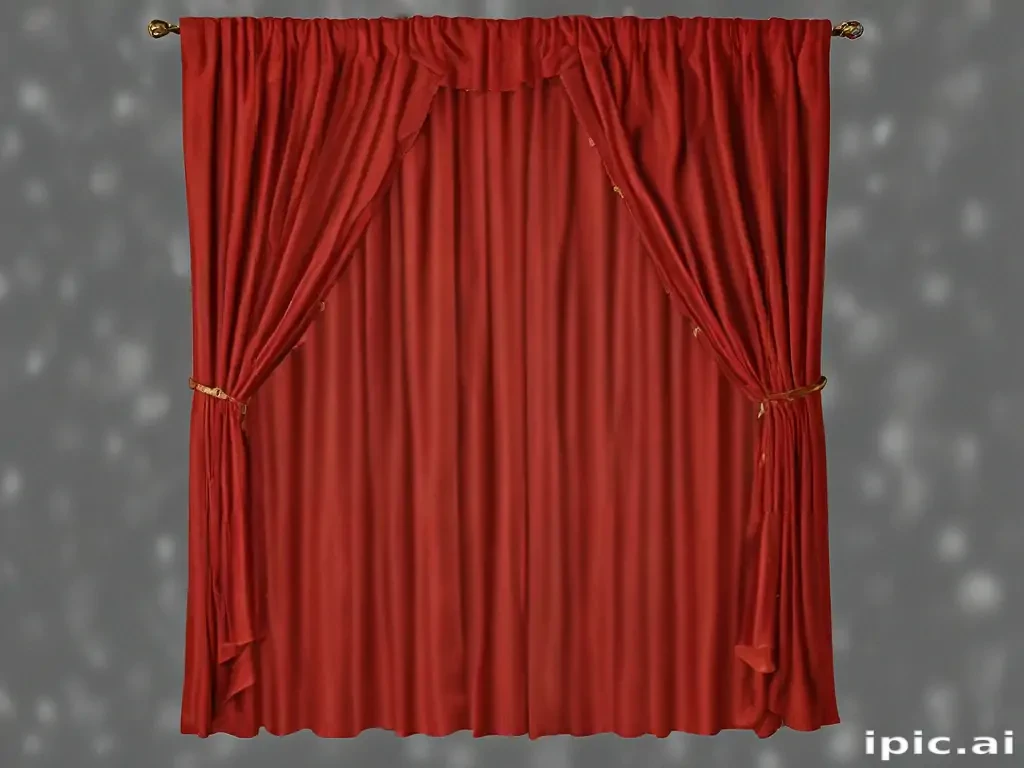 red curtain png